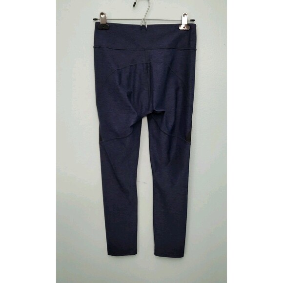 OUTDOOR VOICES Leggings Womens S TechSweat 24" Inseam Blue Charcoal Black - Picture 4 of 7